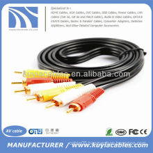 5FT 3RCA Cable 1.5m Male To Male